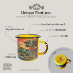 Philippine Native Trees Enthusiast - Unbreakable Enamel Mug