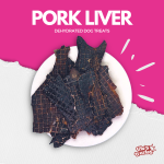 Tito's Treatos Pork Liver - All-Natural Dehydrated Healthy Pet Treats for Dogs and Cats