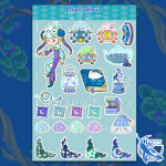 Elfidia Moonpheus Bujo/Planner Deco Stickers