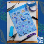 Elfidia Moonpheus Bujo/Planner Deco Stickers