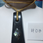 black stone aquaman style pendant