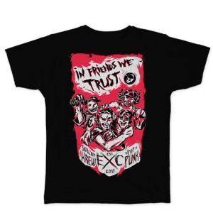 Skullcapp In friends we trust shirt