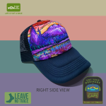 Trucker Cap: Mt. Apo with Lake Venado