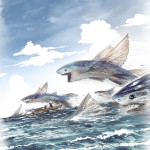 Tiburones Art Print Size Pack