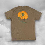 Free Flow Clothing Siargao Sunset Edition Black T-Shirt