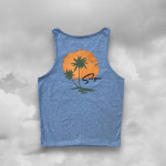 Free Flow Clothing Siargao Sunset Edition Gray Tank Top