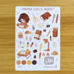 Planner Girl Sticker Sheet